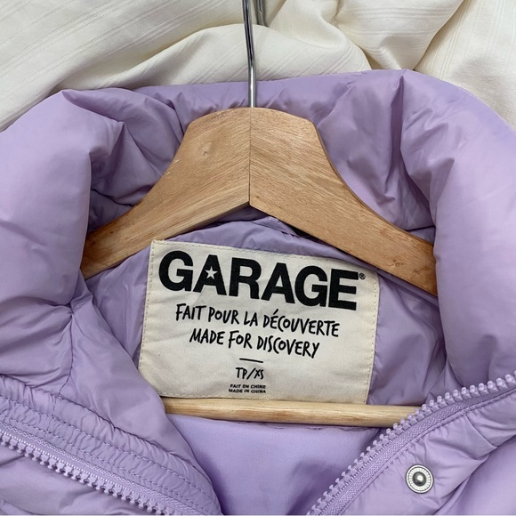 GARAGE | Mini puff jacket in lavender aura - Picture 7 of 9